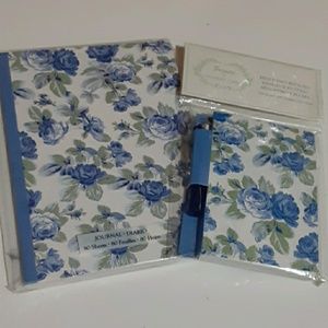 Shabby Chic Brand Journal and Mini Memo Blue